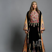 Load image into Gallery viewer, Aida Palestinian Velvet Thobe