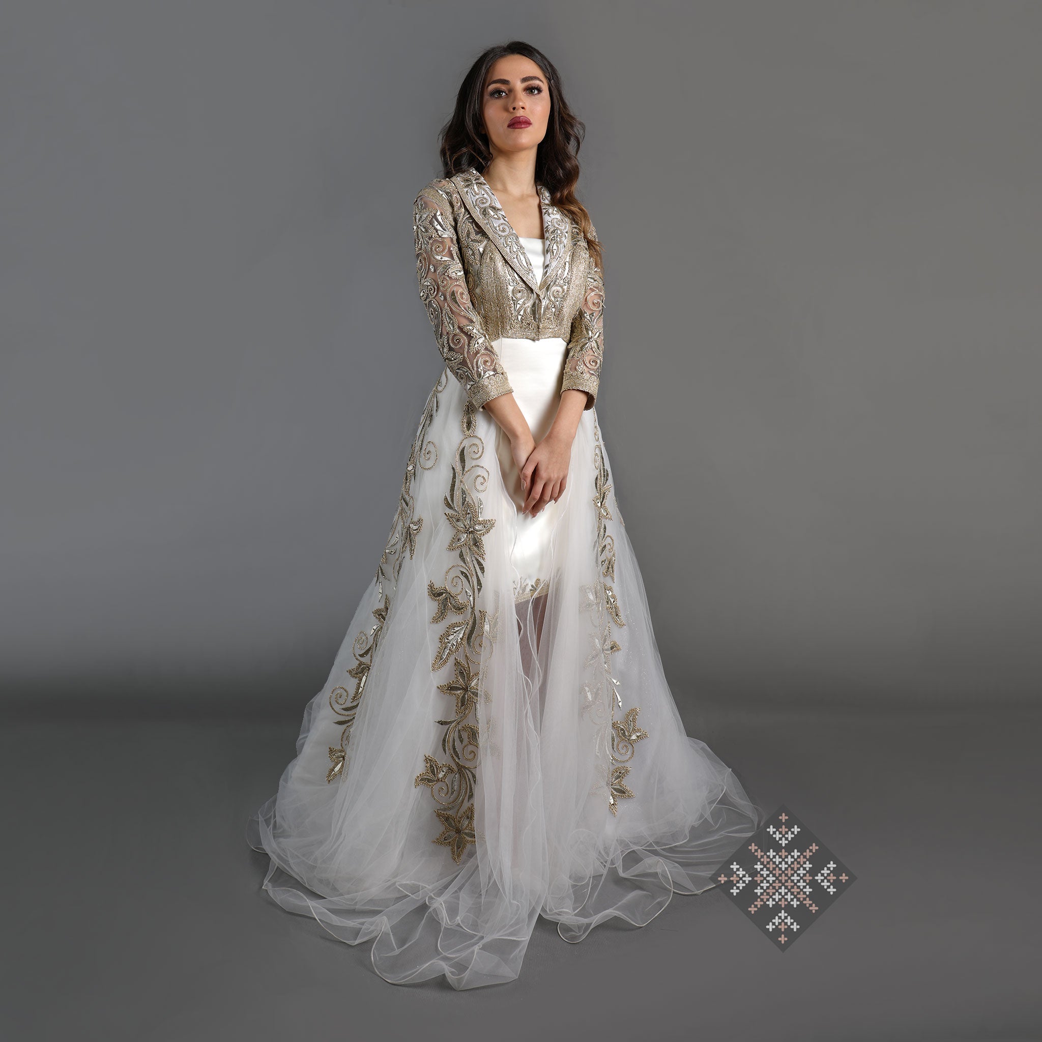 white and gold tulle dress NWT Stella McCartney Gold Star Tulle Dress – Sweet Pea & Teddy